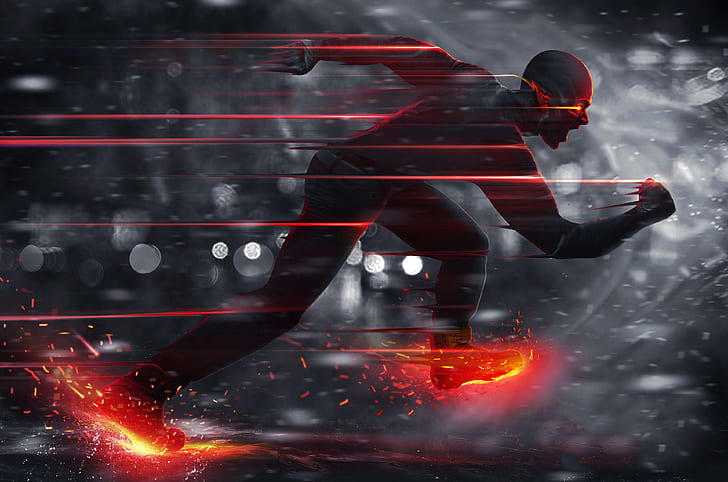 the flash 2014, flash, tv show Free HD Wallpaper