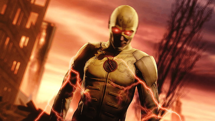 tv show, the flash 2014, reverseflash Free HD Wallpaper