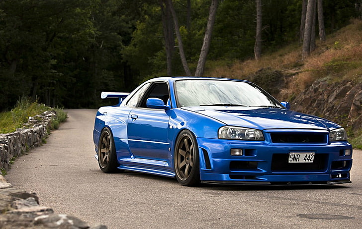 94 Nissan Skyline, growth, gtr, stationary, japan Free HD Wallpaper