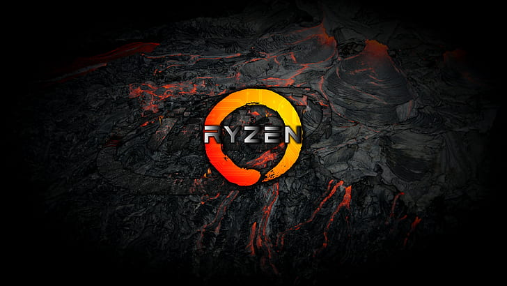 AMD Ryzen CPU, amd, technology, amd ryzen, logo