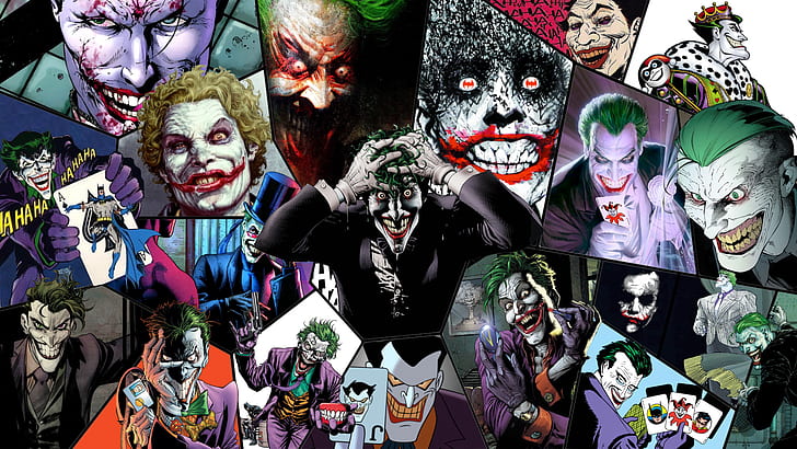 Batman Joker Suicide Squad, Batman, dc comics, joker, batman Free HD Wallpaper