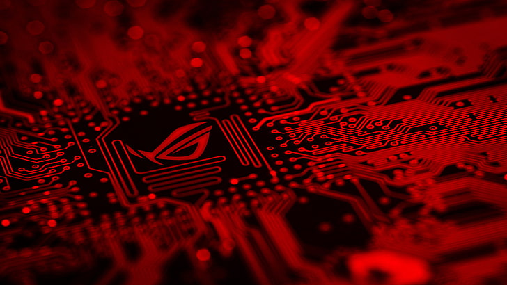 Black and Red Gaming, complexity, science, illuminated, computer network Free HD Wallpaper