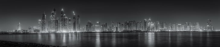 black  black, explore, night, dubai  marina