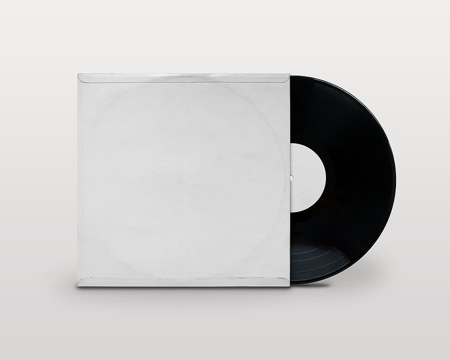 Blank Record Album Cover, advertisement, geometric shape, case, message Free HD Wallpaper