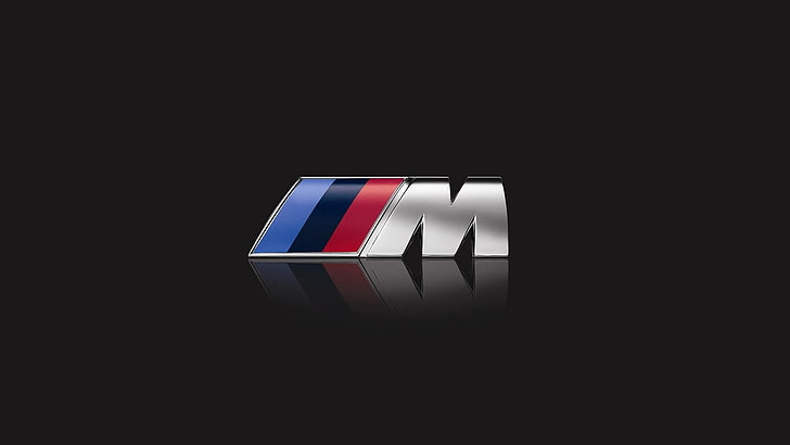 BMW M Logo, sport, vector, single object, dark
