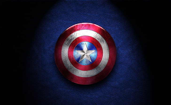 Captain America Shield Outline, protection, captain, america, wall  building feature Free HD Wallpaper