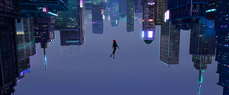 Cool Miles Morales into the Spider Verse, communication, man, spider, adult Free HD Wallpaper