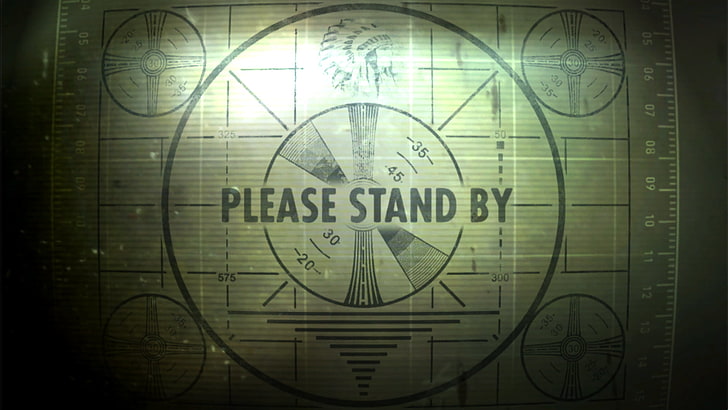 Fallout 4 Please Stand By, design, global communications, circle, success Free HD Wallpaper