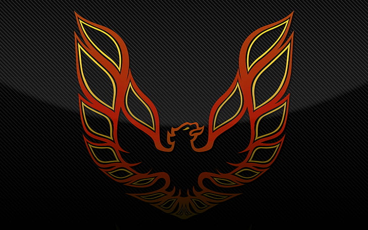 Firebird Logo, cars, pontiac, fiber, carbon Free HD Wallpaper