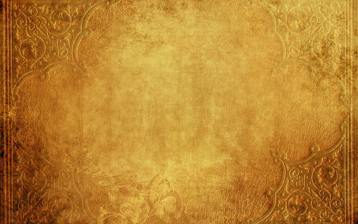 Gold Pattern Fabric Texture, copy space, paisley pattern, edwardian style, art Free HD Wallpaper