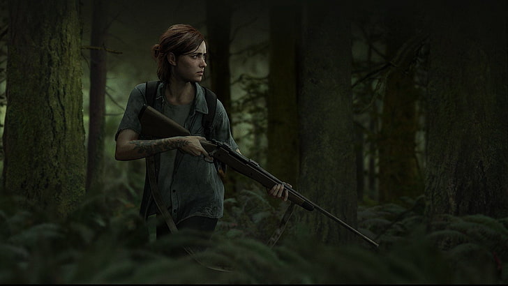 Last of Us Forest, the last of us ii, the last of us 2, aggression, evil Free HD Wallpaper