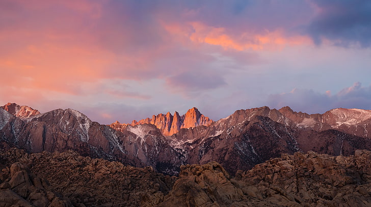 Mac OS High Sierra iPhone, rock, sierra, formation, computers Free HD Wallpaper