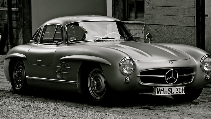 Mercedes 190SL, vintage, transportation, mercedesbenz 300sl, city