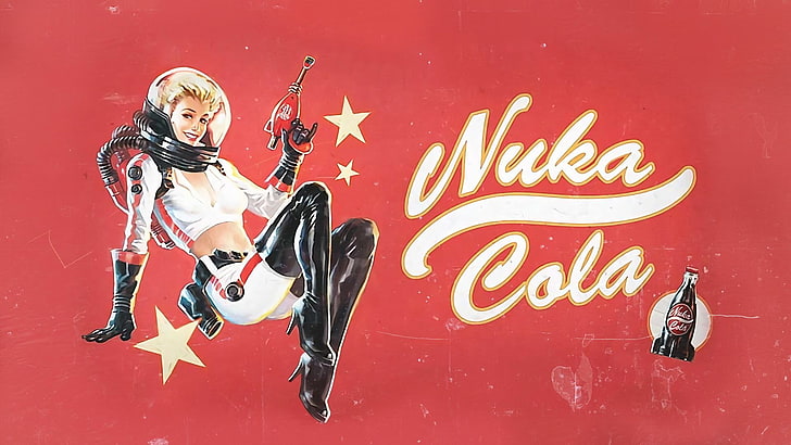 Nuka-Cola, fallout, adult, fallout 4, symbol Free HD Wallpaper