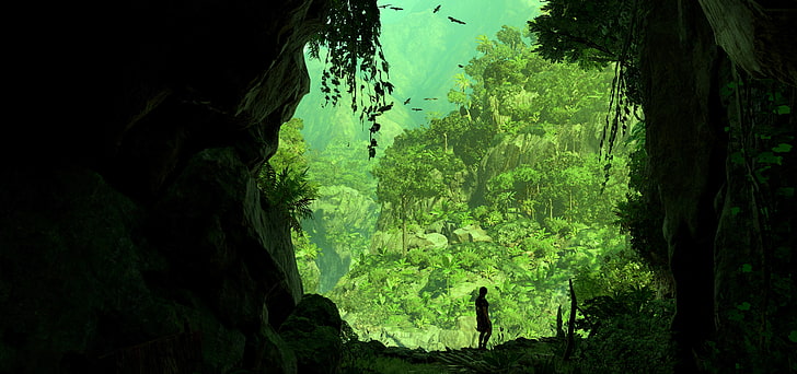 Shadow of the Tomb Raider Game, green color, growth, real people, leisure activity Free HD Wallpaper