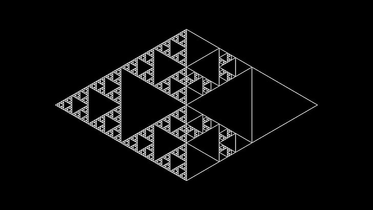 Sierpinski Pentagon, studio shot, design, built structure, indoors Free HD Wallpaper