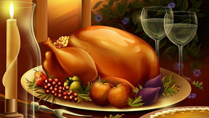 Soul Food Wedding Buffet, foods, thanksgiving, food, 3d and abstract Free HD Wallpaper