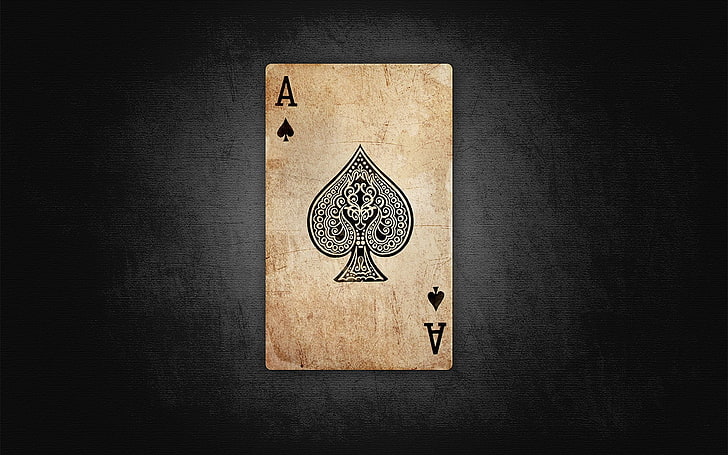 Spade Card Suit, no people, copy space, letter, text Free HD Wallpaper