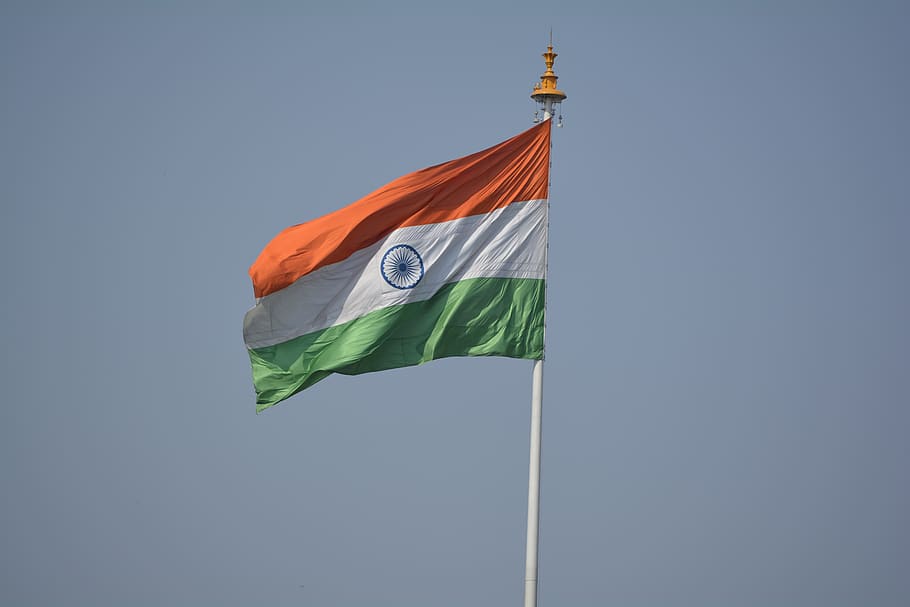 The Indian Flag, emotion, environment, nature, patriotic