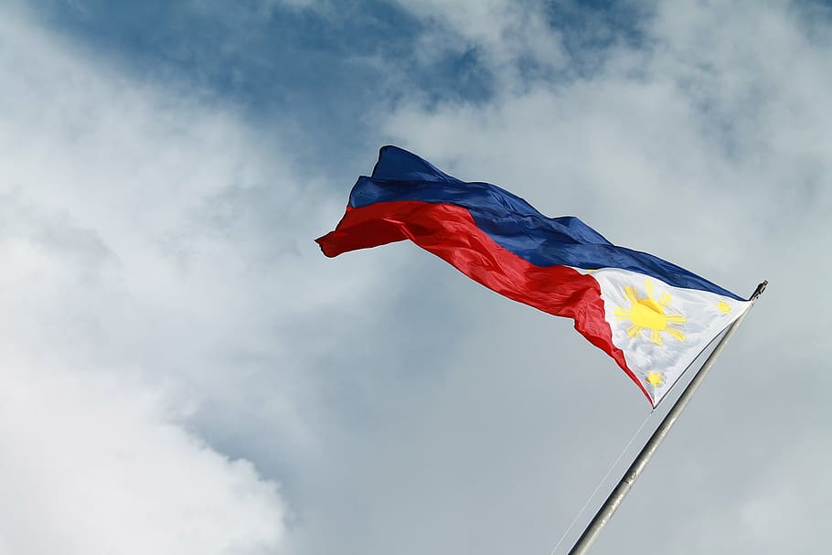 Tribal Philippine Flag, wave, nature, emotion, environment Free HD Wallpaper