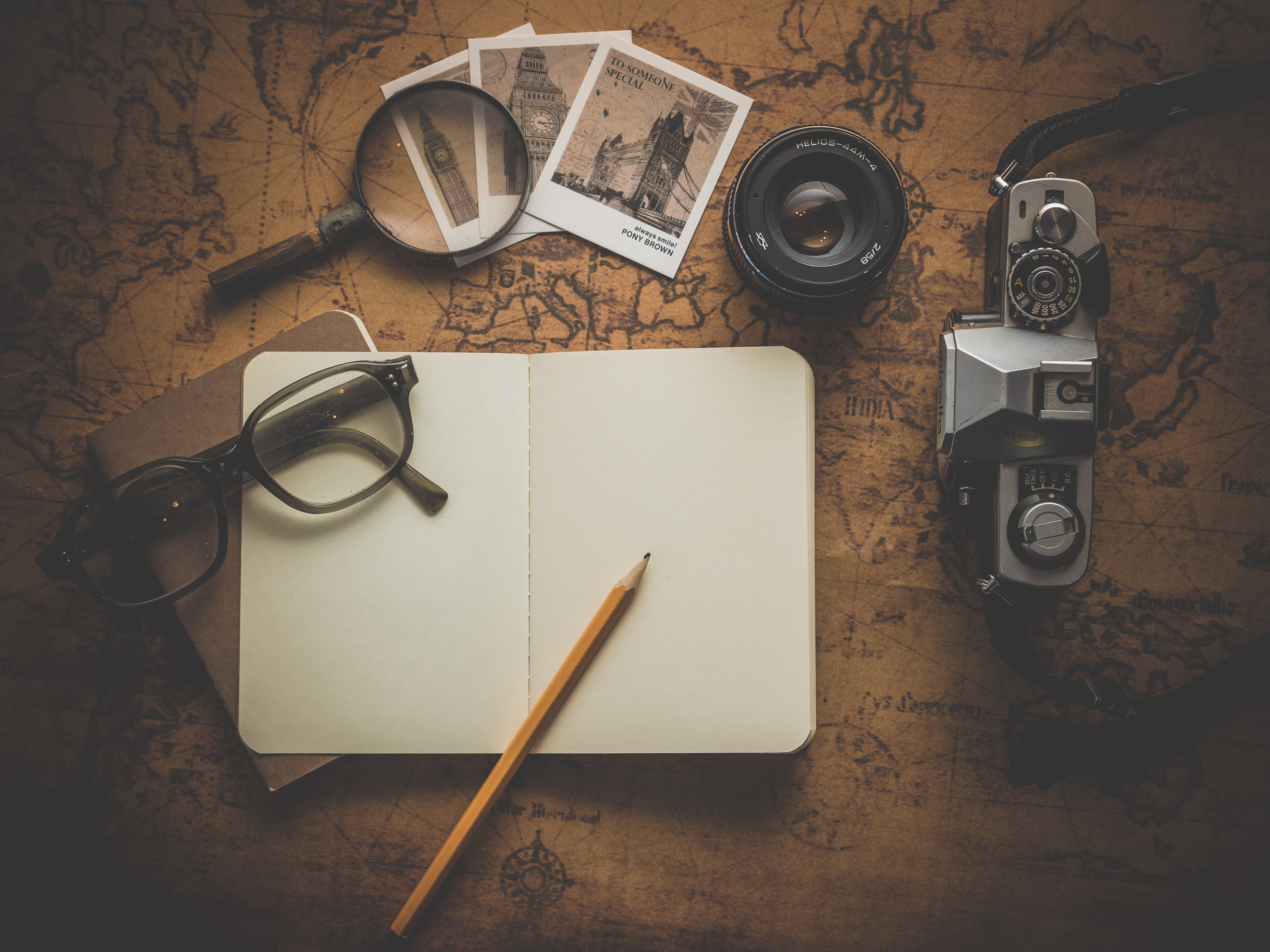 Vintage Portraits, wooden, photographic equipment, business, travel
