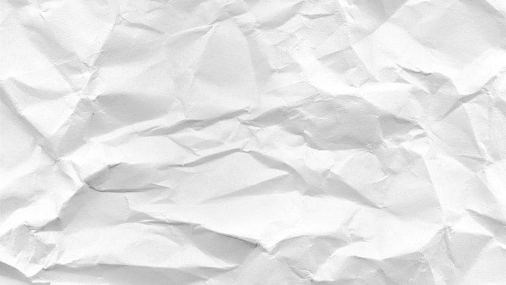 White Crinkle Paper, copy space, document, dirt, parchment Free HD Wallpaper