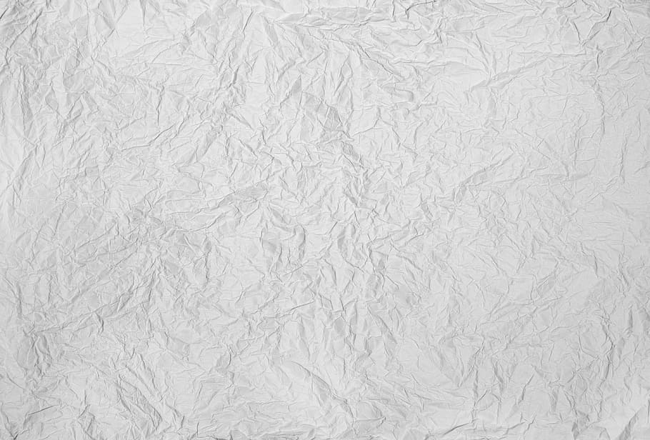 White Parchment Paper Texture, crumpled, full frame, authentic, textured effect Free HD Wallpaper