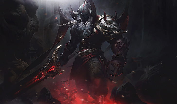 Aatrox Skin Concept, aatrox, pc gaming, summoners rift, aatrox league of legends Free HD Wallpaper