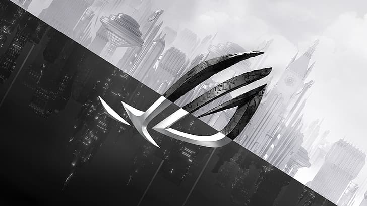 Asus Gaming Laptop Logo, republic of gamers, asus, pc gaming, amd Free HD Wallpaper