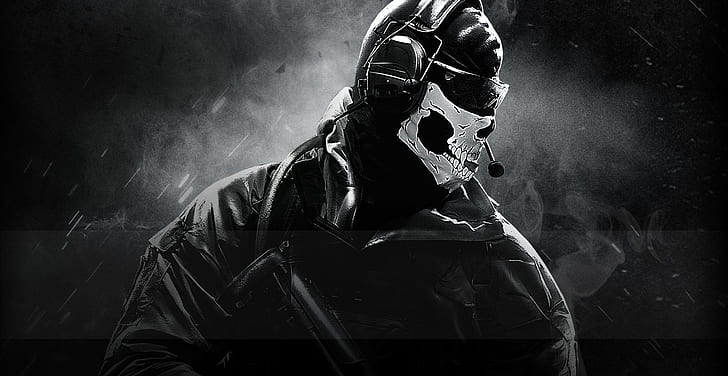 Call Duty Black Ops 1, call of duty ghosts, call of duty, Duty, monochrome, Free HD Wallpaper