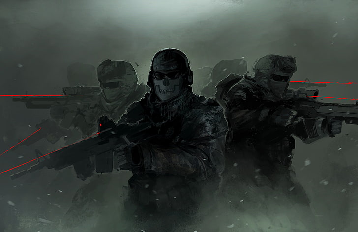 Call of Duty Soldier, army soldier, special forces, uniform, infinity ward Free HD Wallpaper