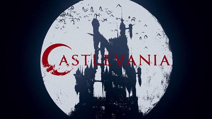 Castlevania Castle Minecraft, netflix, western script, message, castlevania anime Free HD Wallpaper