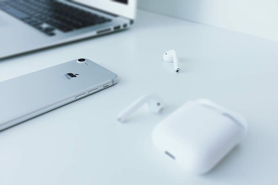 Connect AirPods to Dell Laptop, iphone, new, business, communication Free HD Wallpaper