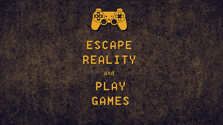 Cool Gaming PC, escape, play, reality, controller Free HD Wallpaper