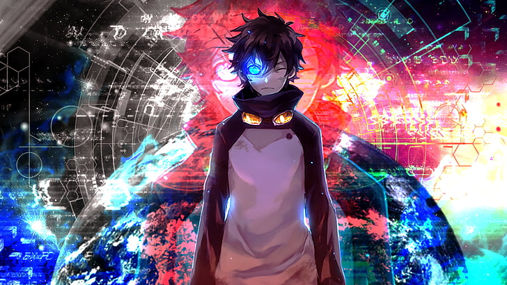 Crazy Anime Boy, anime boys, real people, futuristic, young adult Free HD Wallpaper