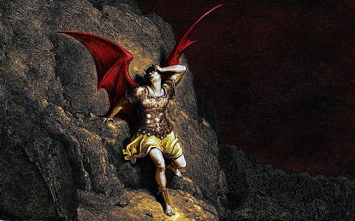 Demon Devil Satan, lucifer, demonic, satan, satanic Free HD Wallpaper