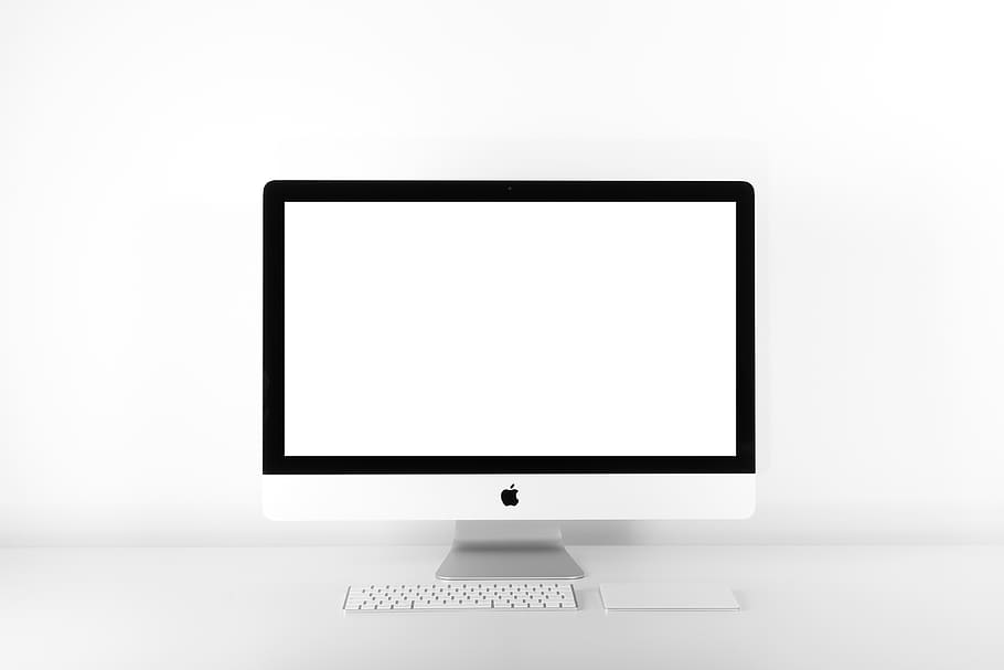MacOS, connection, modern, minimalist, computer monitor Free HD Wallpaper