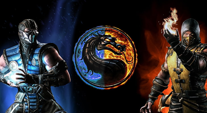 Mortal Kombat Smoke, male likeness, representation, government, scorpion Free HD Wallpaper