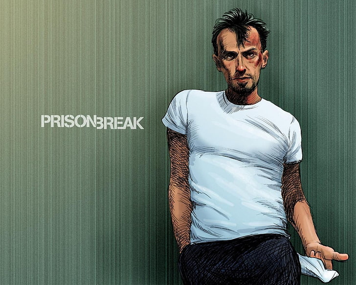 Prison Break Characters, mid adult men, facial hair, standing, adult Free HD Wallpaper