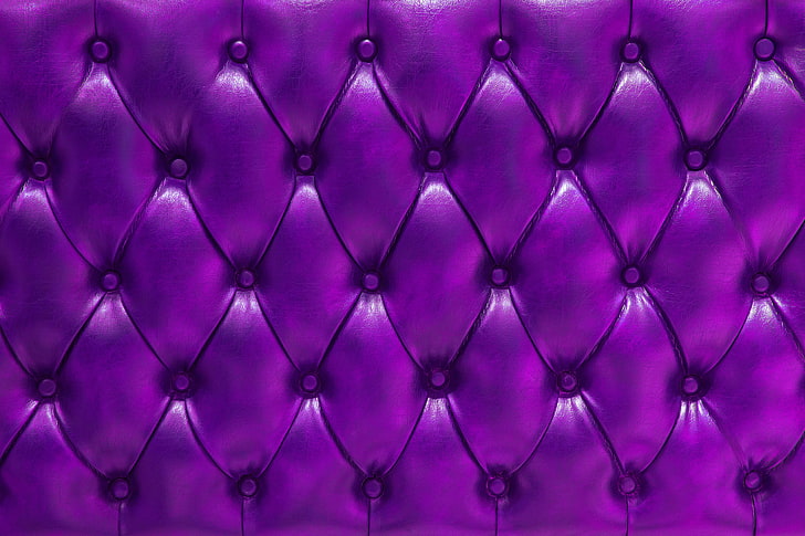 Purple Leather Texture, repetition, cushion, decoration, armchair Free HD Wallpaper