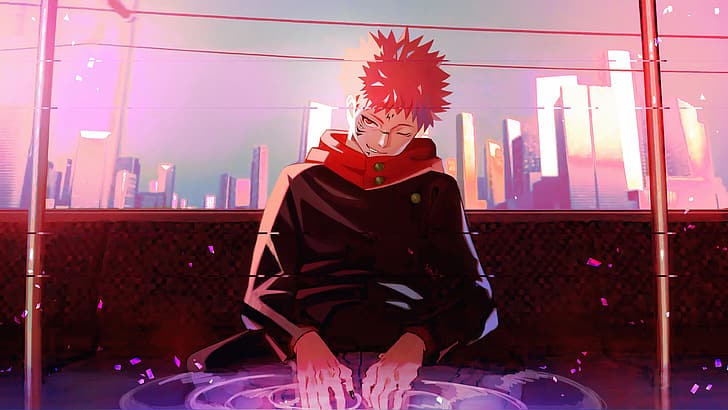 Sukuna Eyes, sukuna, anime, jujutsu kaisen, yuji itadori