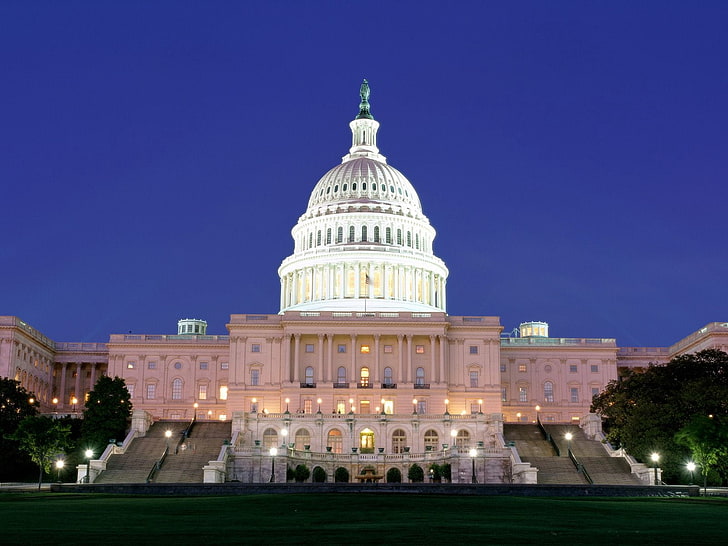 Washington DC Skyline, washington dc, government building, democratic party, city