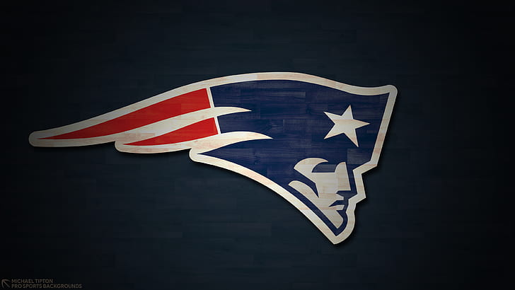 AFC East Division, emblem, logo, football, new england patriots Free HD Wallpaper