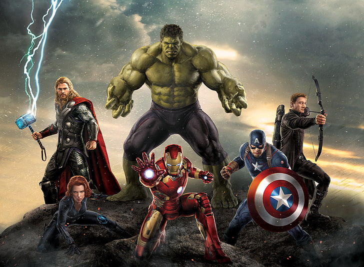 All Avengers, space suit, conflict, strength, mark ruffalo Free HD Wallpaper