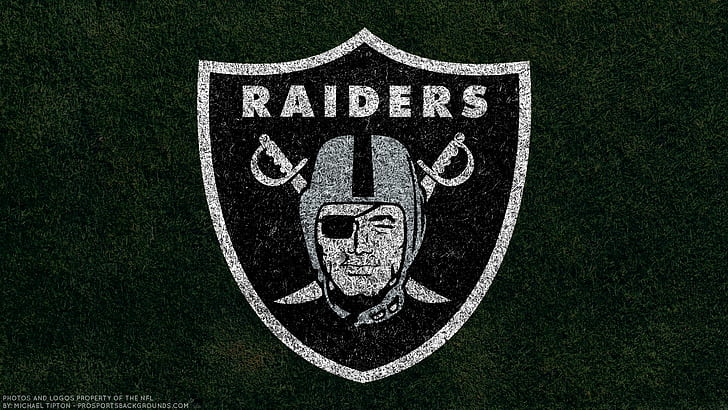 Atlanta, nfl, football, emblem, oakland raiders Free HD Wallpaper