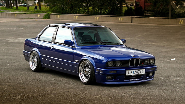 BMW E30 Alpina, motor vehicle, bbs, bmw e30, stance Free HD Wallpaper