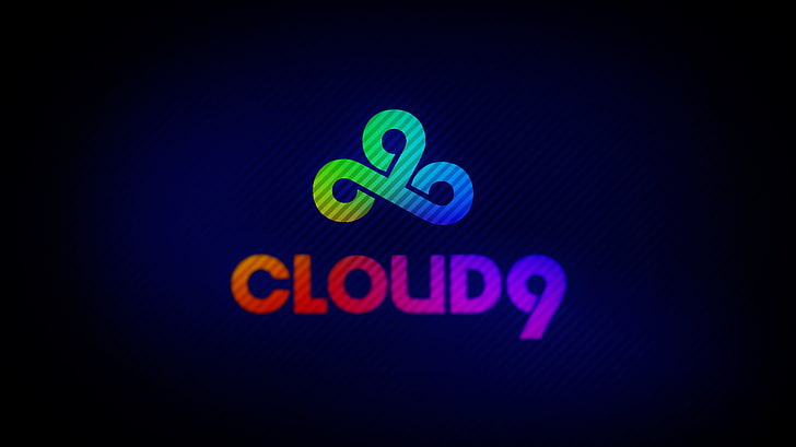 Cloud 9 Jersey, global communications, symbol, blue background, message Free HD Wallpaper