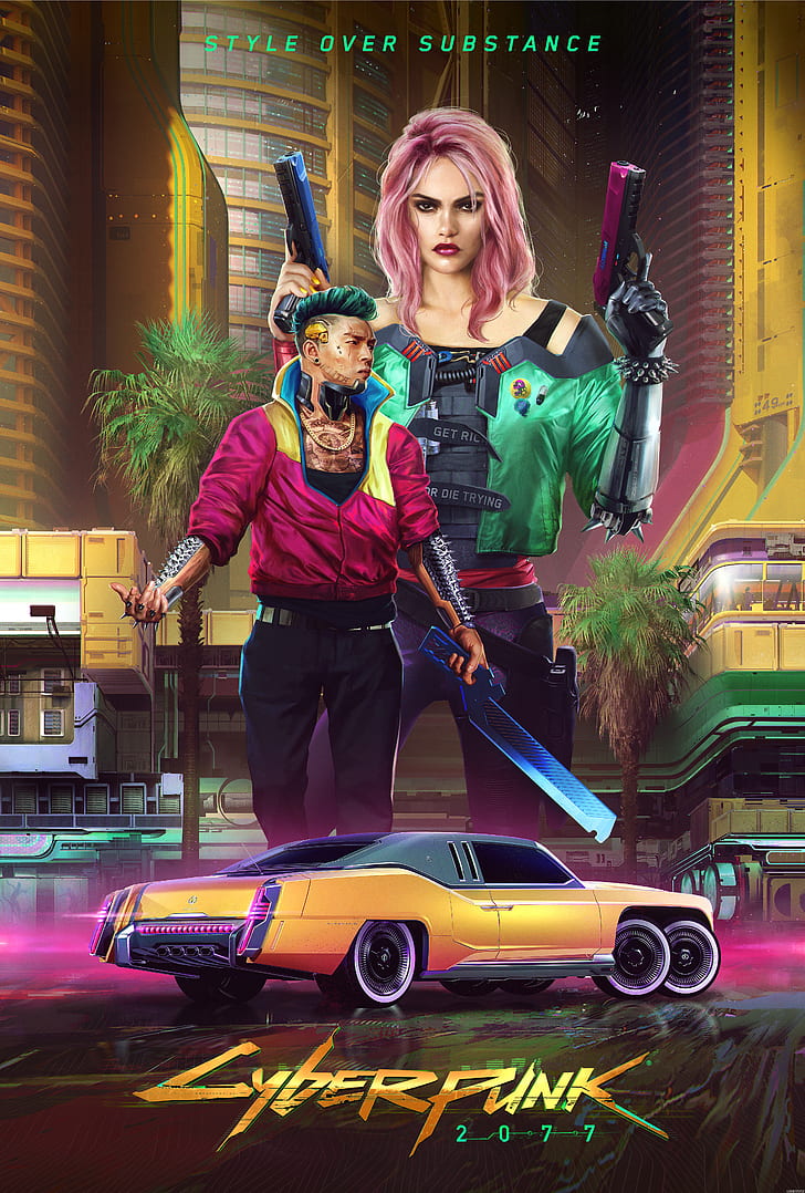 Cyberpunk 2077 Fan Art, cyberpunk, cd projekt red, cyberpunk 2077, gun