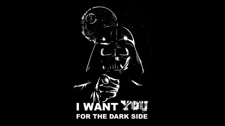 Darth Vader, dark, sith, black background, still life