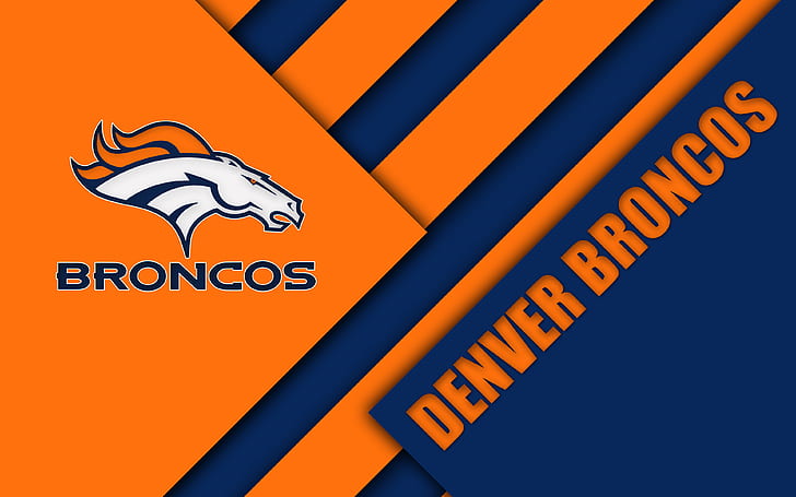 Denver Broncos Alternate Logo, denver broncos, nfl, football, emblem Free HD Wallpaper